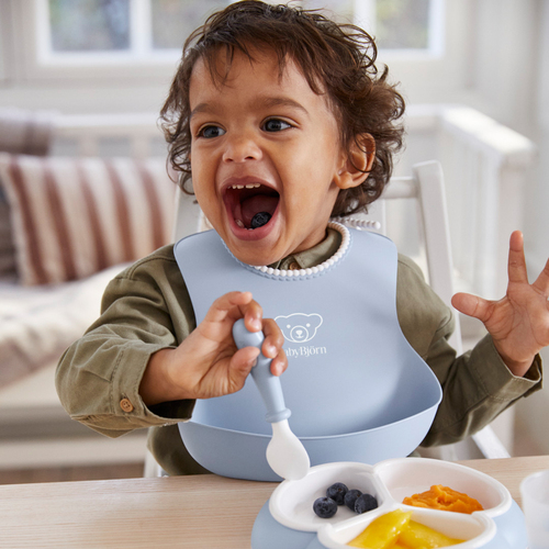 BabyBjörn Hagesmæk, Blå