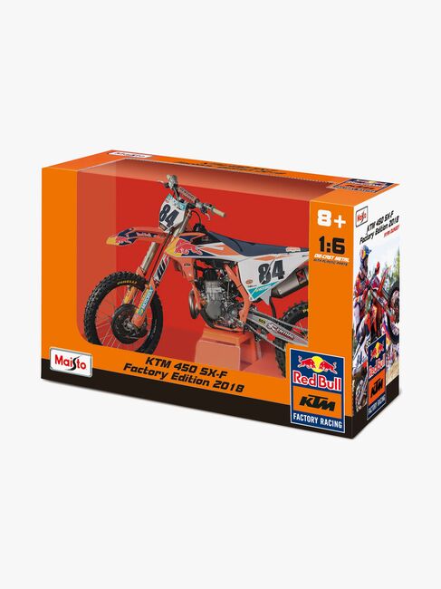 Maisto Red Bull KTM Supercross Sx450 2018 #84 Motorcrosscykel 1:6