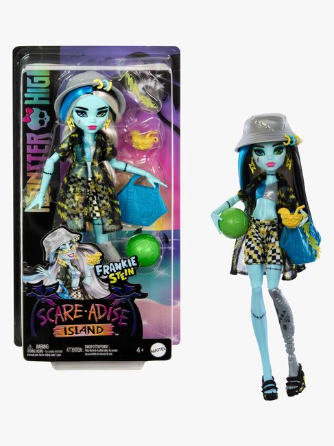 Monster High Scare-adise Island Dukke Frankie Stein