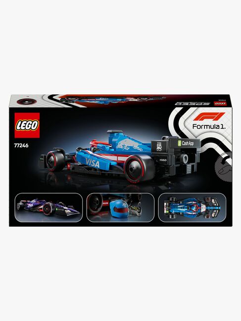LEGO Speed Champions 77246 Visa Cash App RB VCARB 01 F1-racerbil