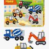 Hama Midi Gaveæske Arbejdskøretøjer 4000 stk