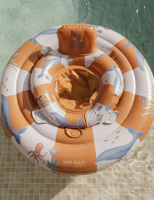 Little Dutch Ocean World Baby Badering, Blue