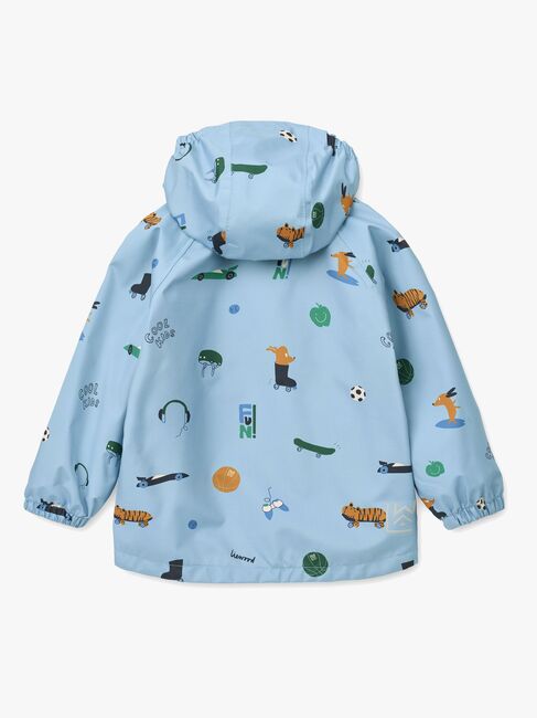 LIEWOOD Pedia Regnsæt, Fun/Beach Blue