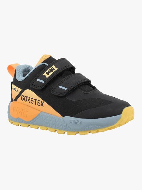Primigi Pim GTX Vandtætte Sneakers, Black/Orange 24192-44-3668_4a.jpg