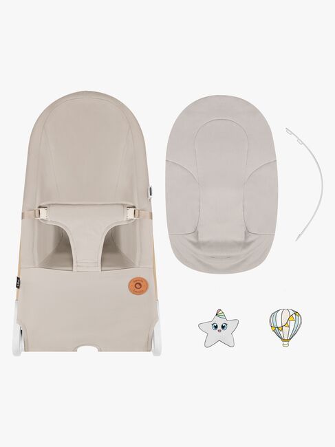 Lionelo Skråstol LILAC, Beige Sand