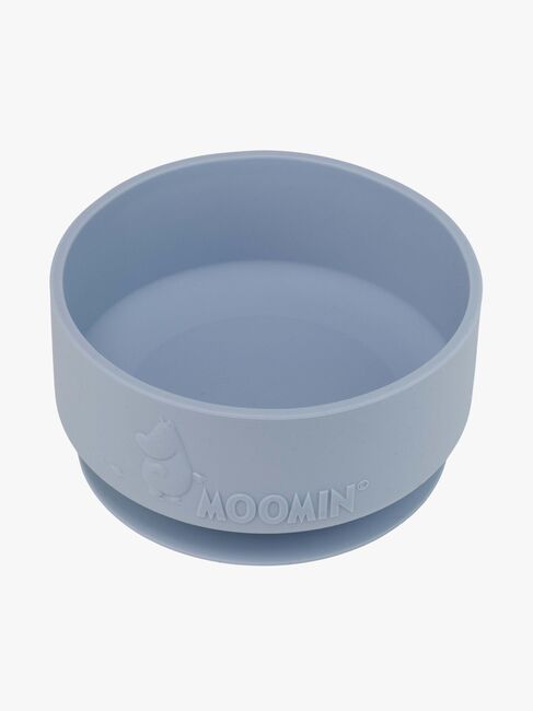 Mumitroldene Spisesæt Silikone, Sky Blue