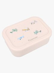 Kidzroom Silikone Madkasse Small Talk, Beige