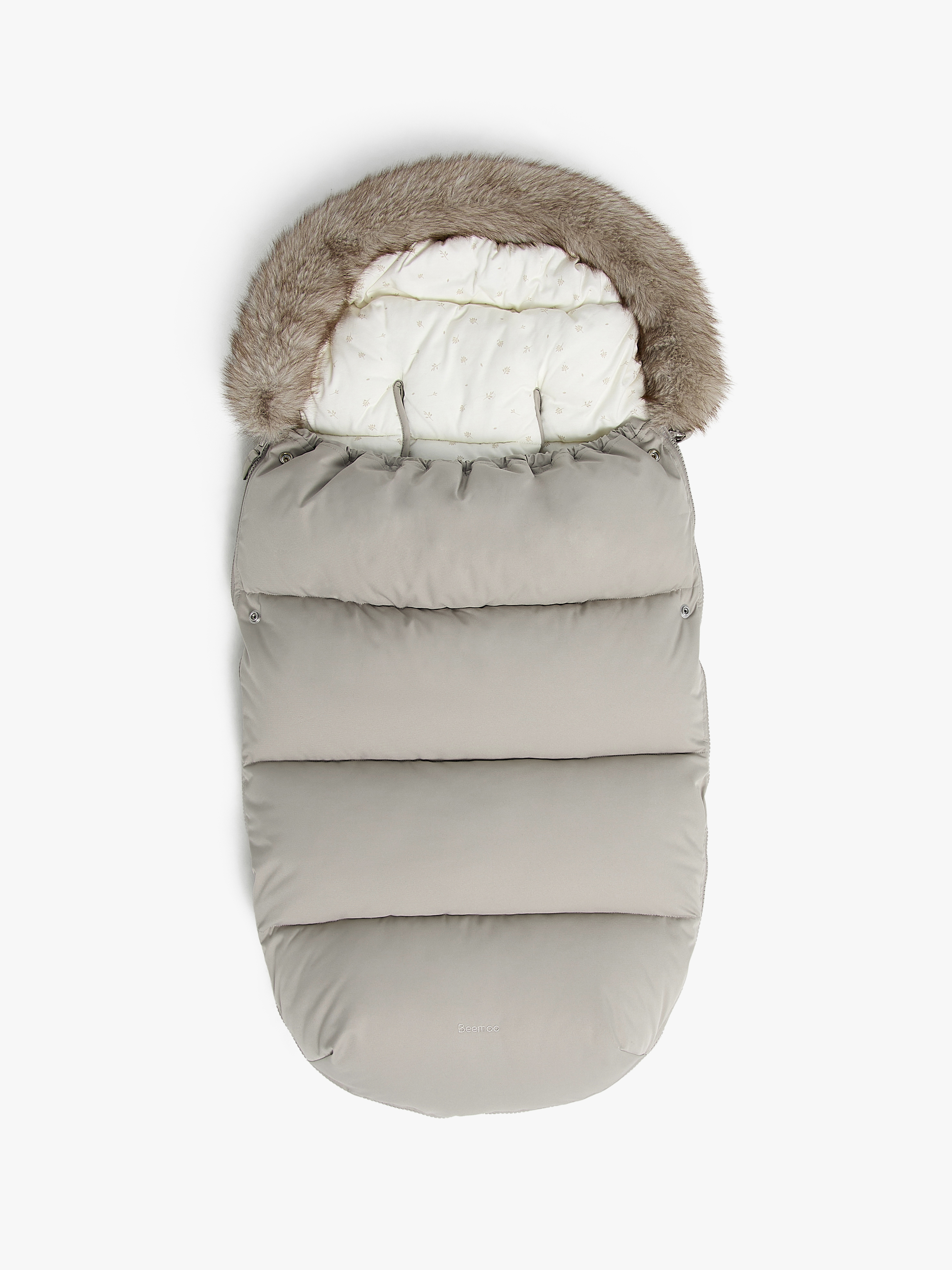 Beemoo Brisk Vinterkørepose, Beige/Leaf
