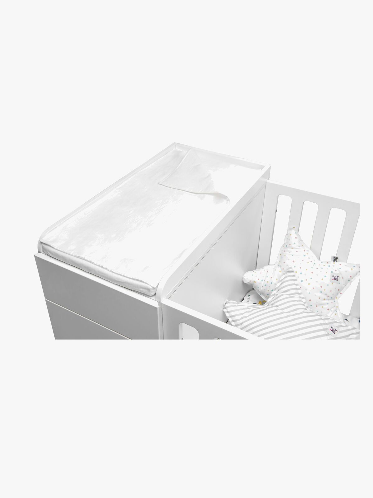 Bellamy UP! Puslepude, Hvid