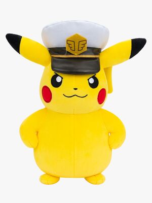 Pokémon Bamse Captain Pikachu 20 cm