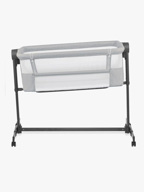 Kinderkraft Nestee Up 2 Bedside Crib, Light Grey