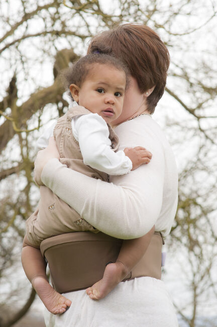 Hippychick Hoftesæde, Denim Blue