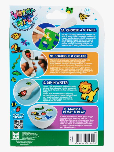 Water Art Vandbaserede Tusser Safari 6 Stk.