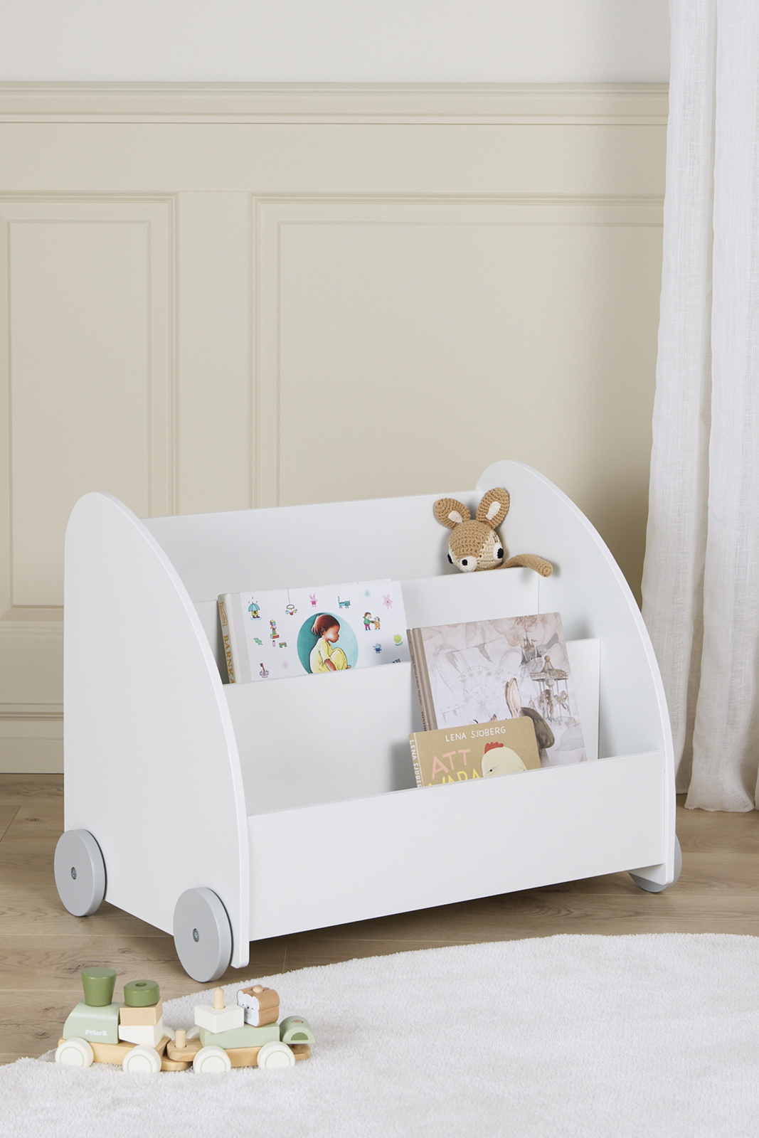 Cloudberry Castle NED Bogreol, Hvid