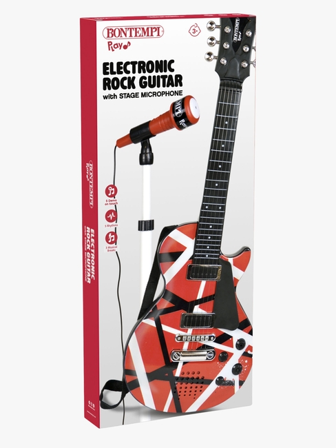 Bontempi Guitar med Mikrofon Rock
