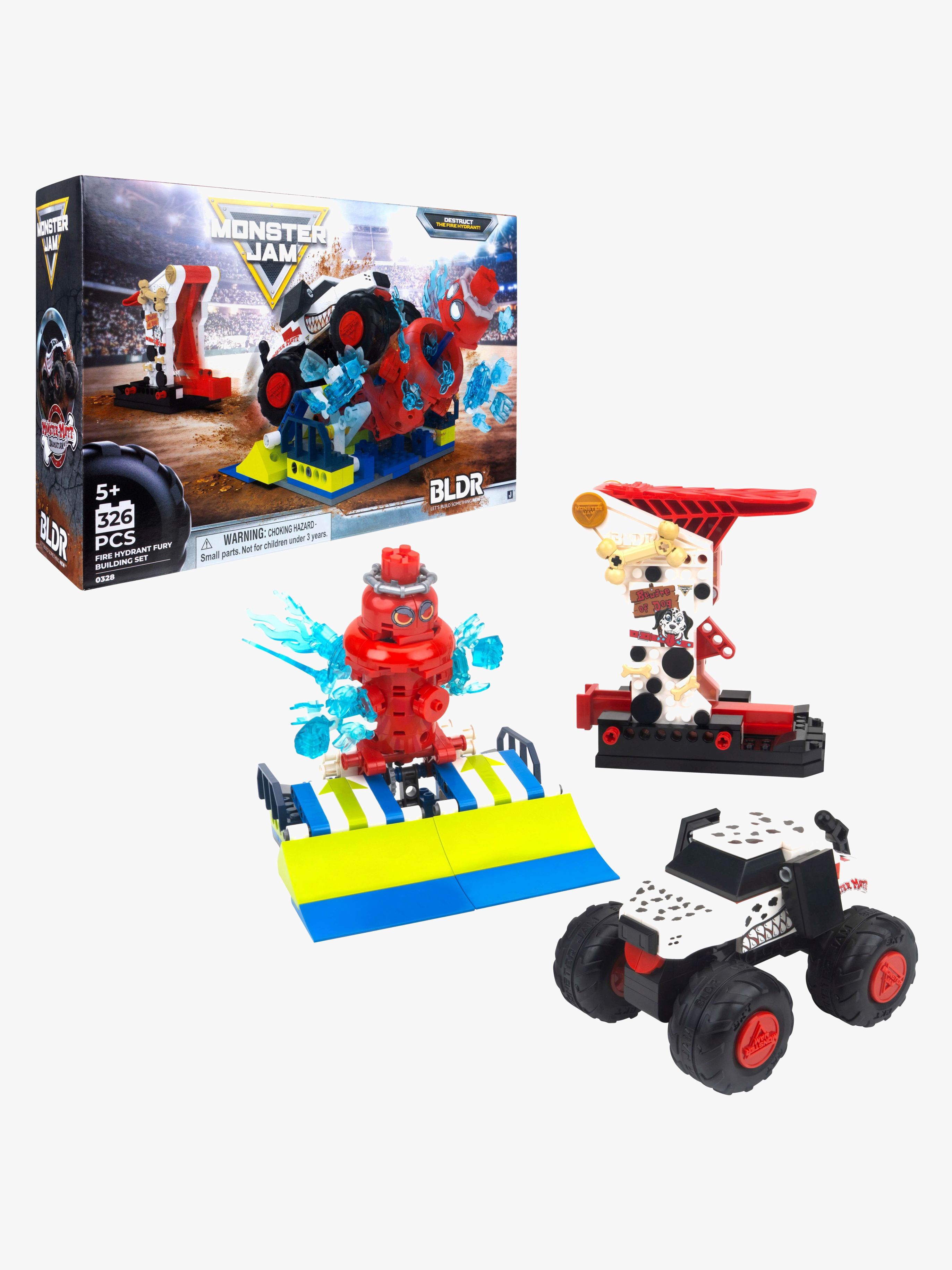 BLDR Monster Jam Stunt Pack Legesæt
