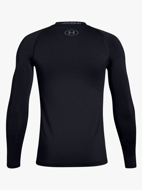 Under Armour HeatGear Long Sleeve Træningstrøje, Black