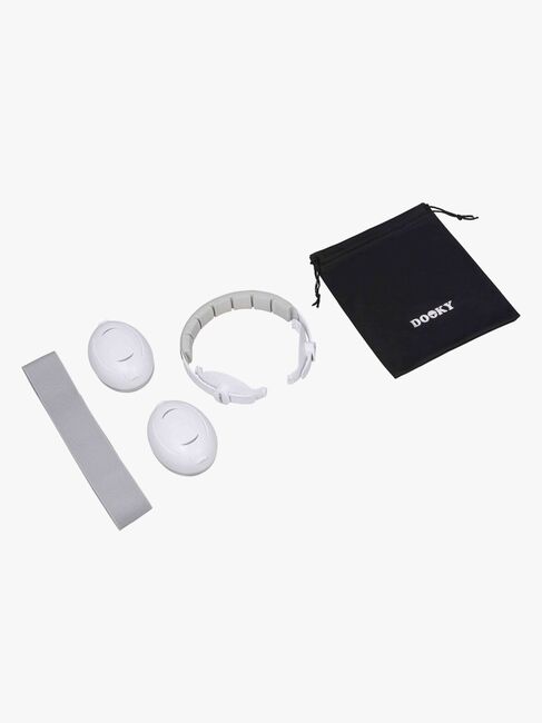 Dooky Høreværn Barn 2-i-1, Hvid