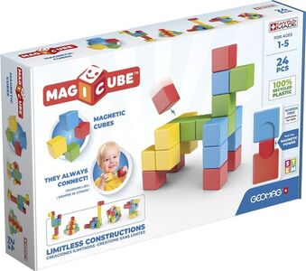 Geomag Byggesæt Magicube Full Color Try Me 24