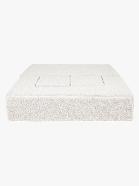 Meowbaby Play Bearly Cube  Bygbar Sofa, Cremefarvet