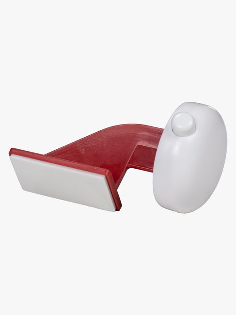 Safe & Care Selvklæbende Dobbelt Skabslås, Hvid