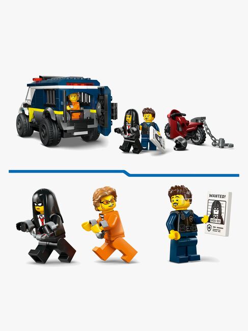 LEGO City 60479 Politivogn til fangetransport