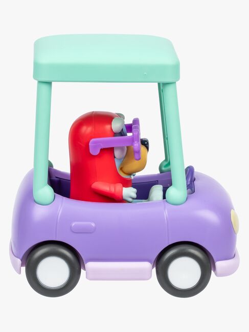 Bluey Figur med Transportmiddel Janet