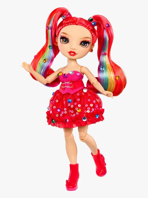 Rainbow High Be Dazzling Vivienne Rouge Modedukke Vivienne Rouge, Röd