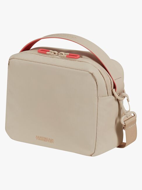 American Tourister Puffy POP Pouch Skuldertaske 3,5L, Beige