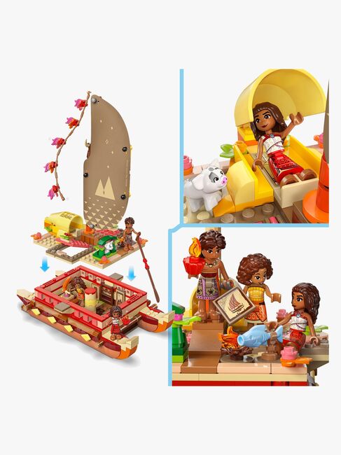 LEGO Disney Princess 43270 Vaianas eventyrkano