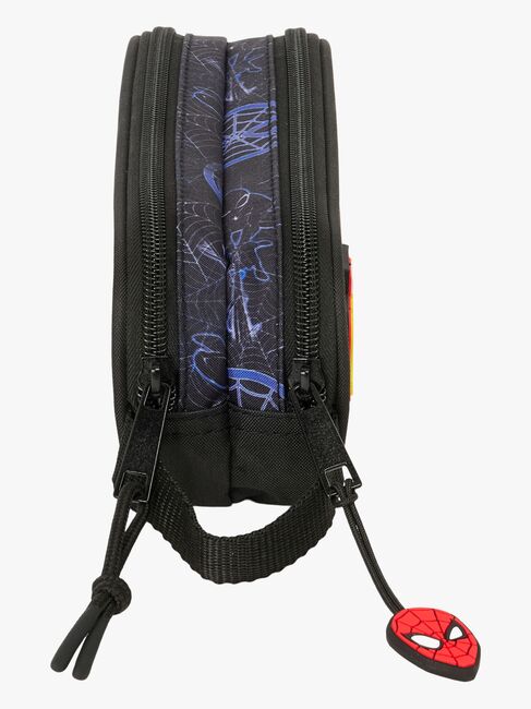 Marvel Spider-Man Dobbelt Penalhus Attack, Sort/Blå