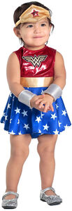 Wonder Woman Kostume Kjole 18-24 mdr.