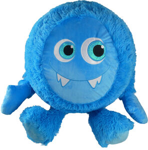 SportMe Fuzzy Monster Legebold 50 cm, Blå