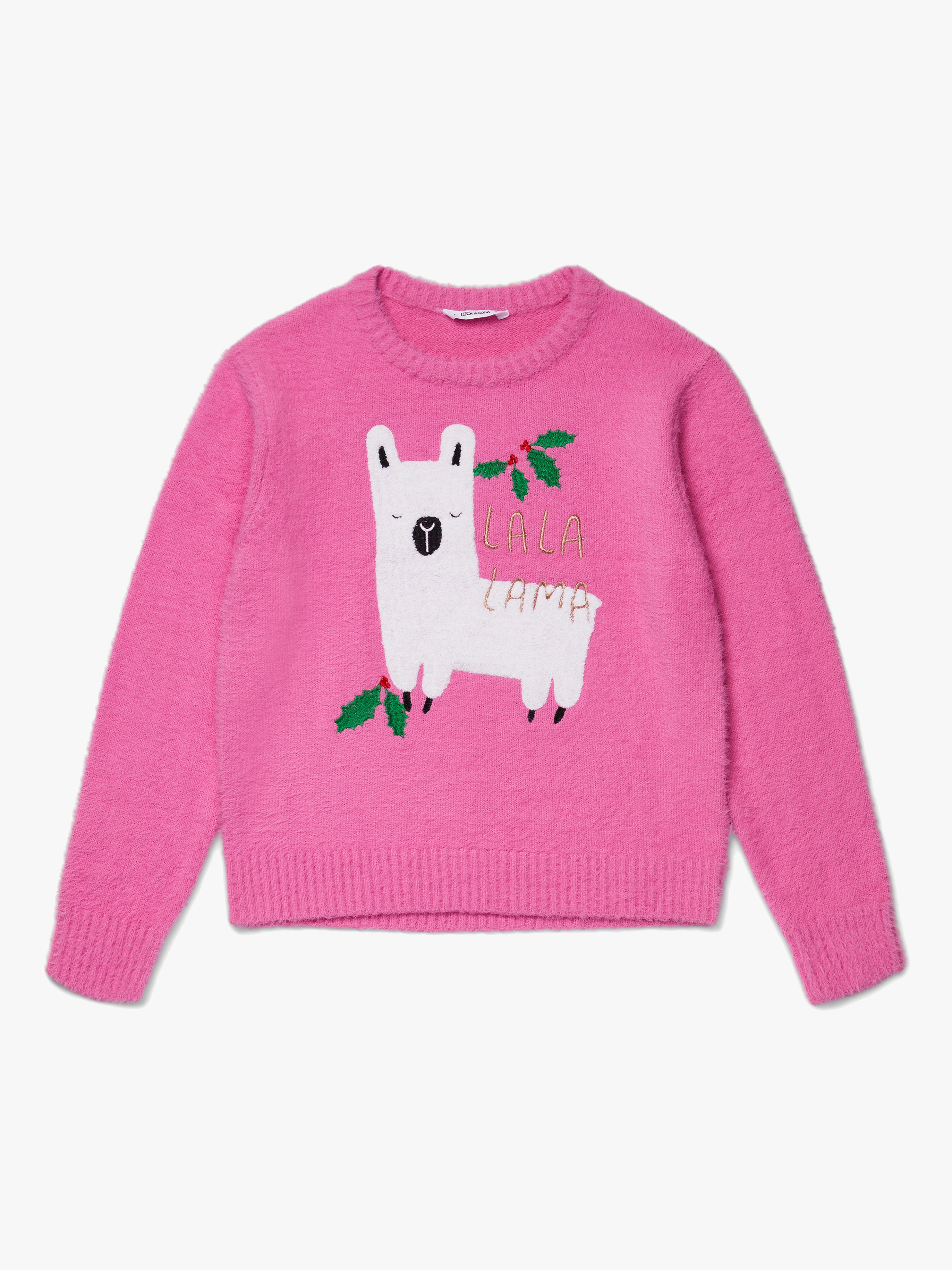 Luca &  Lola Trøje Lalalama Gift, Pink M-L, Børnetøj