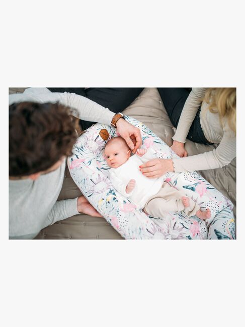 EcoViking Organic Babynest Cover Flamingo Dreams