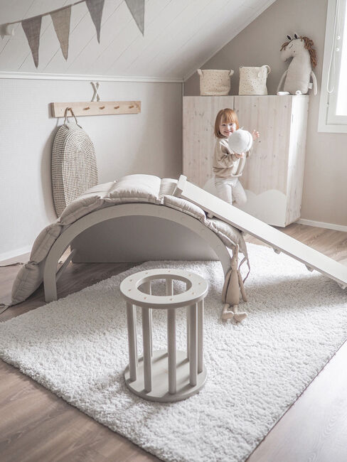 FitWood LUOTO Skammel, Beige