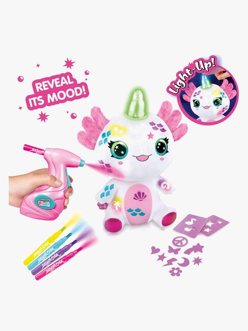 Canal Toys Airbrush Plush Bamse Axolotl