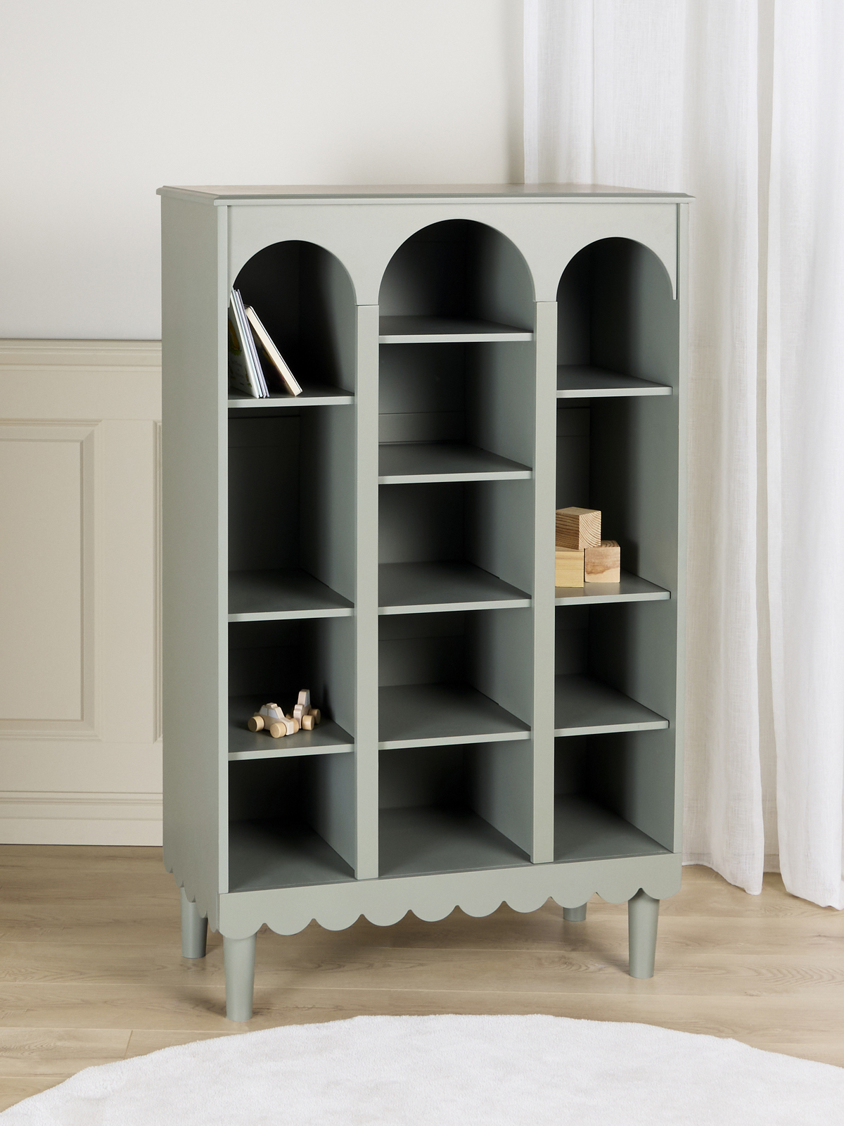 Alice & Fox Dune  Dekorativ Bogreol, Sage