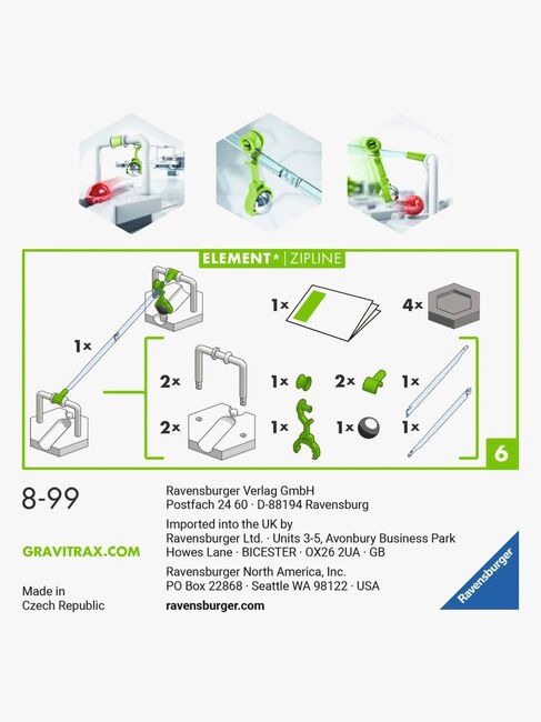 Ravensburger GraviTrax Udvidelsespakke Element Zipline
