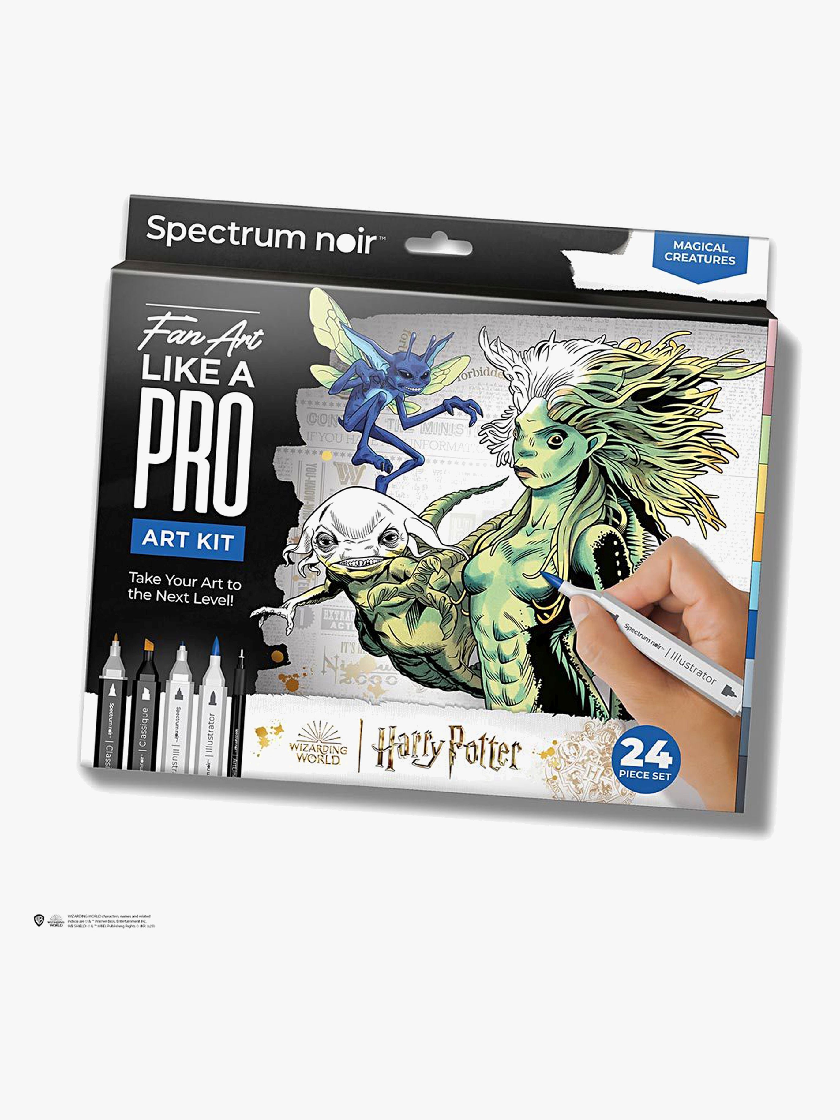 Spectrum Noir Illustrationssæt Harry Potter Magiske Væsnerer