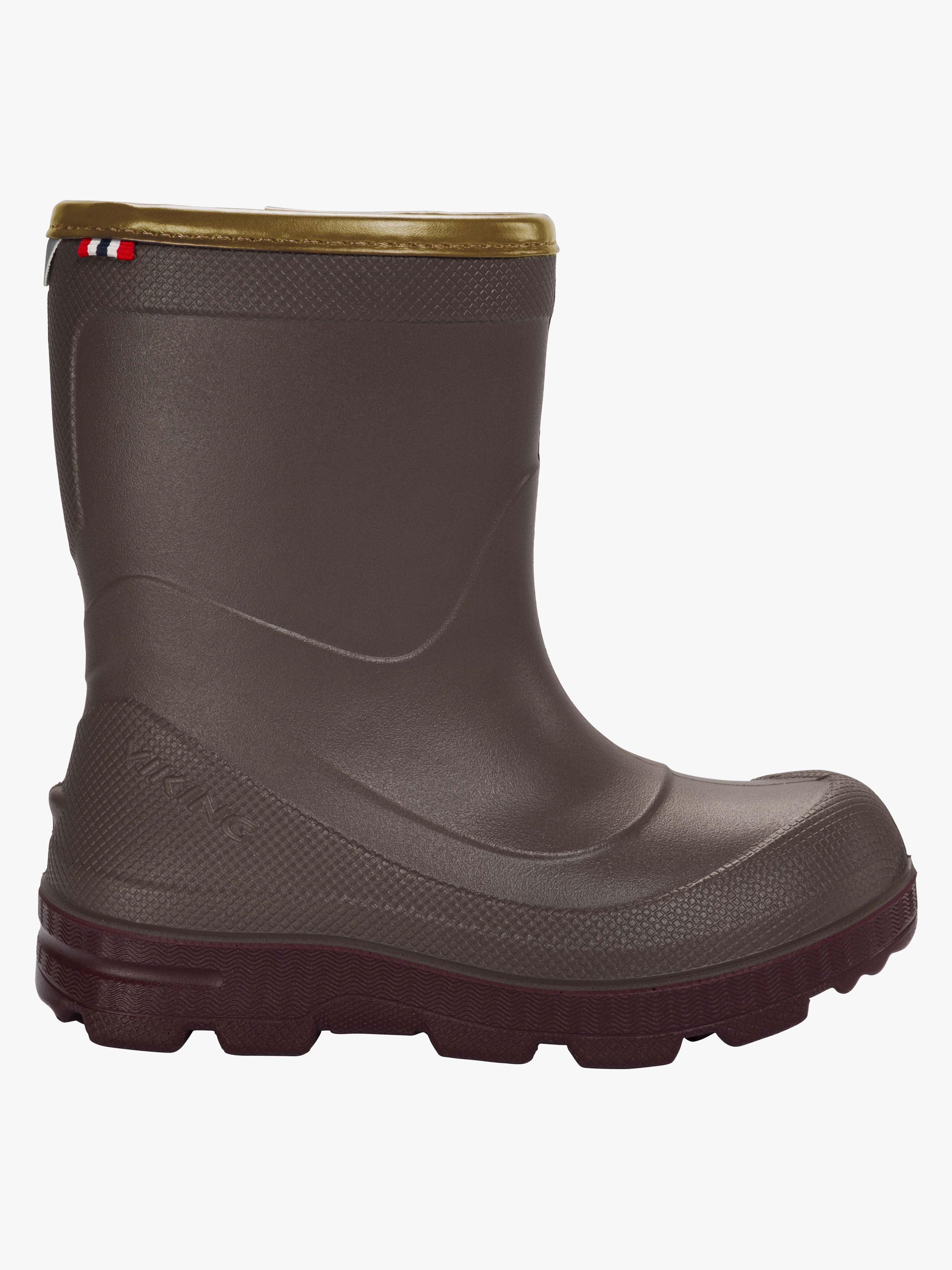 Viking X Kenza Vinterstøvler, Dark Brown, 36