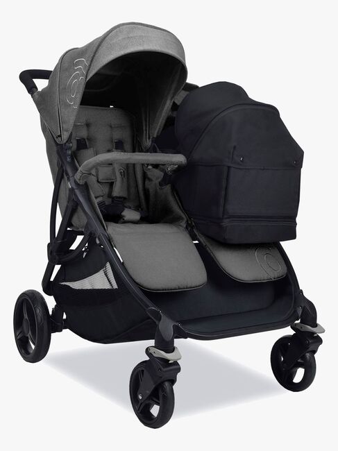 Asalvo Bro Tvillingevogn, Grey