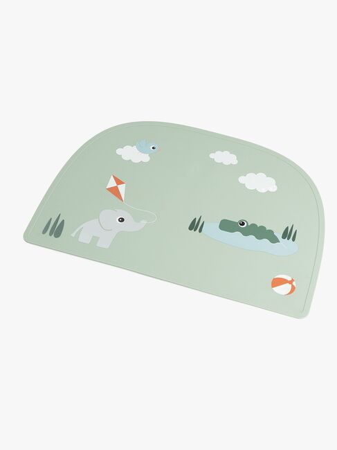 Done By Deer Playgorund Dækkeserviet Silikone, Green