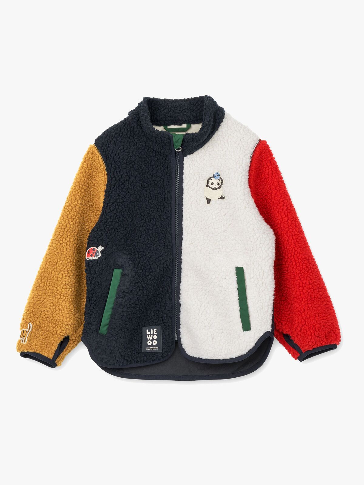 LIEWOOD Nolan Fleecetrøje, Around the world multi mix