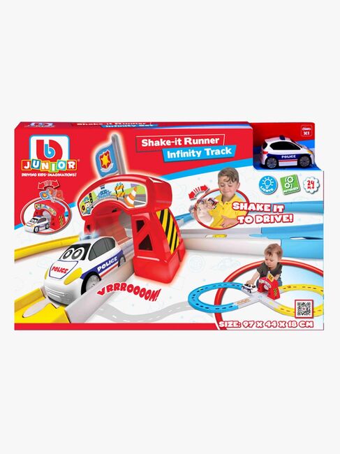 BB Junior Shake-It Runner Udrykningskøretøj Racerbane
