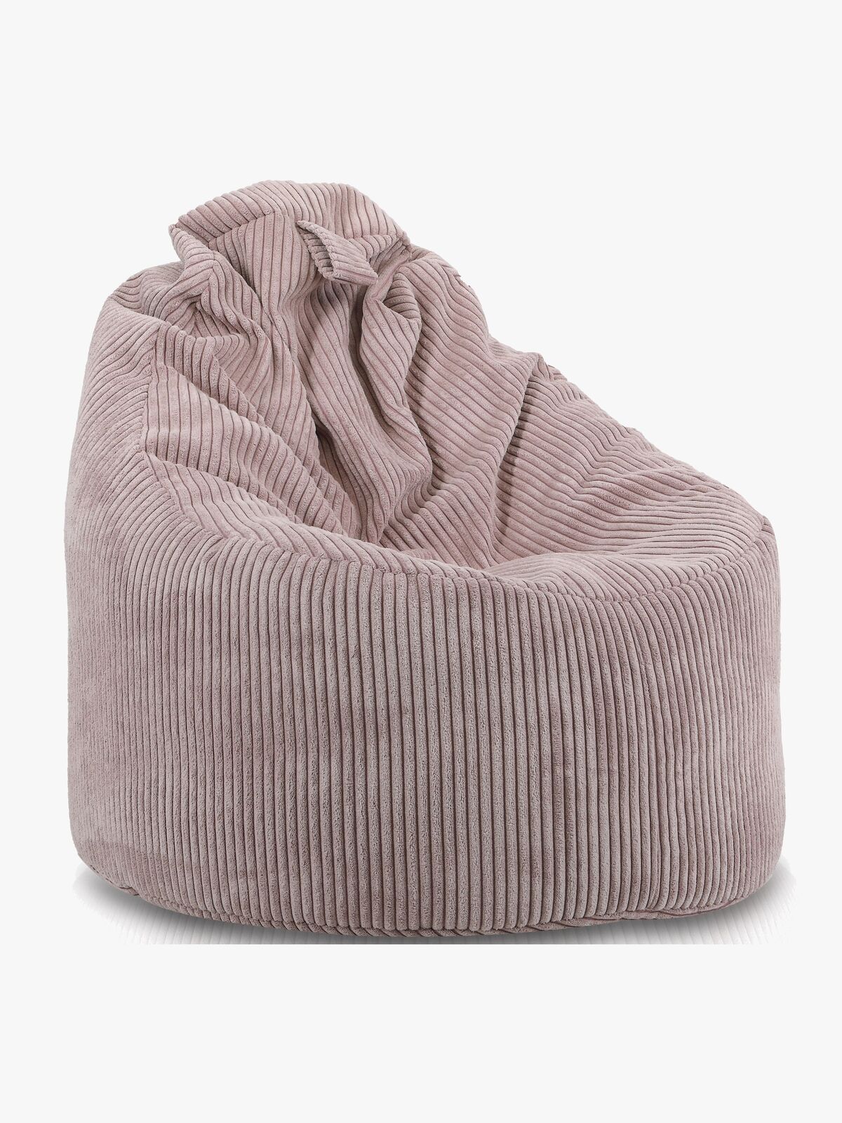Furini Yoko Sækkestol Velour, Dusty Pink