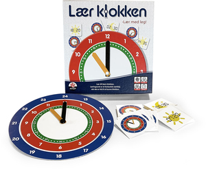 Danspil Børnespil Lær klokken