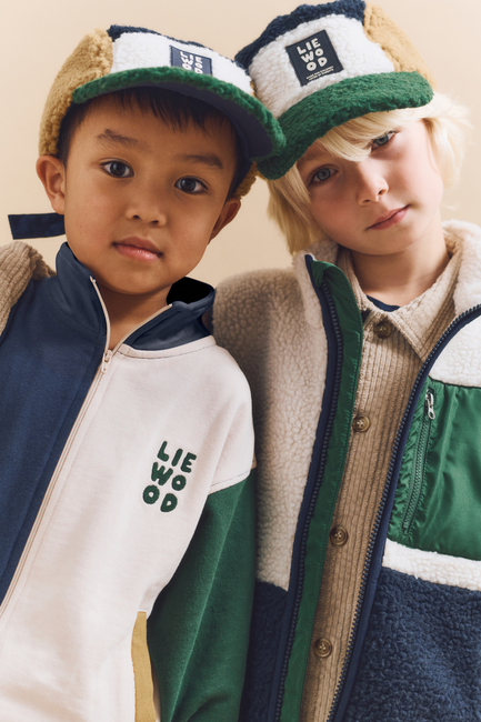 LIEWOOD Rory Pile Kasket, Classic Navy Multi Mix