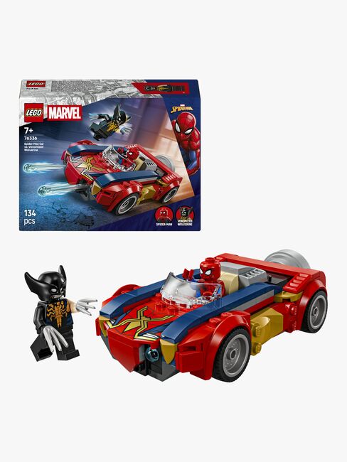 LEGO Super Heroes 76336 Spider-Man-bil mod venomiseret Wolverine