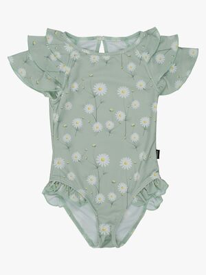 Lindberg Gracie Badedragt, Green/White